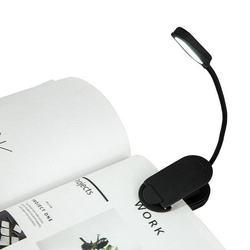 LAMPKA LED BIURKOWA KLIPS DO CZYTANIA AKUMULATOR