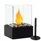 Biokominek wolnostojący do salonu mały bio kominek przenośny na taras