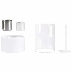 Biokominek wolnostojący bezdymny do domu na taras stół na biopaliwo