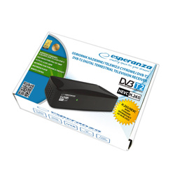 TUNER CYFROWY DVB-T2 H.265/HEVC EV108R