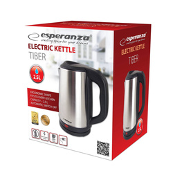 CZAJNIK ELEKTRYCZNY TIBER 2.5 L INOX