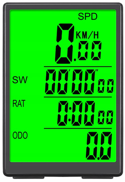 LICZNIK ROWERWY BEZPRZEWODOWY LCD