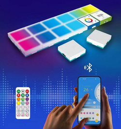 KLOCKI MODUŁOWE LOGICZNE ŚWIECĄCE BT PROGRAM