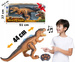 DINOZAUR RC ROBOT LED ZDALNIE STEROWANY INTERAKTYWNY CHODZĄCY DŹWIĘKI PILOT