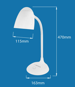 LAMPKA BIURKOWA E27 ELECTRA CZARNA