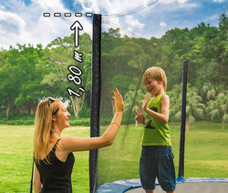 SIATKA DO TRAMPOLINY 10FT / 305 cm ZEWNĘTRZNA SOLIDNA