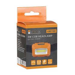 Latarka czołowa COB LED 3W LB0196 LIBOX