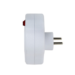 ROZGAŁĘŹNIK ELEKTRYCZNY 2 GNIAZDA Z UZIEMIENIEM USB-C USB-A