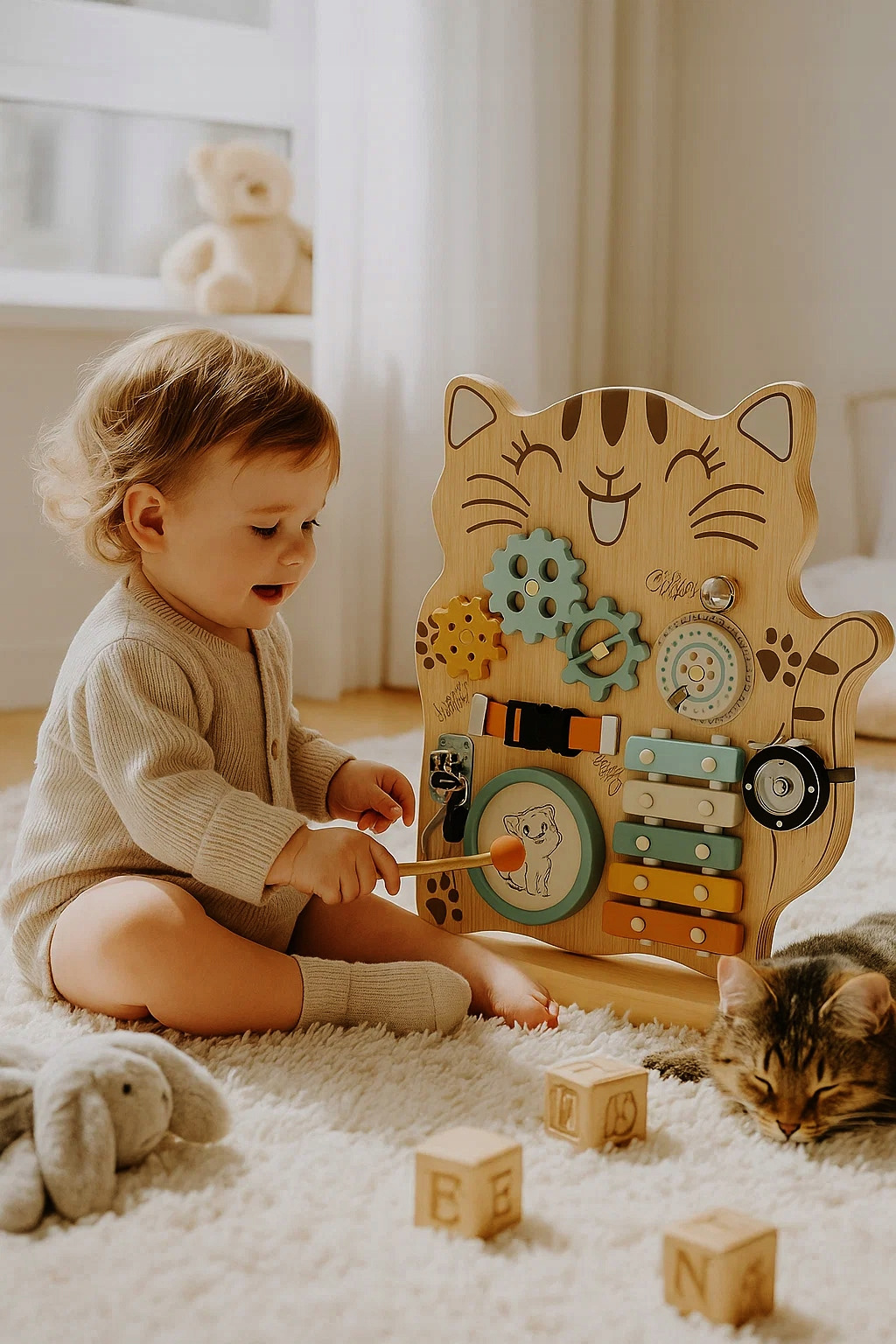 Manipulacyjna Sensoryczna Tablica MONTESSORI Kotek Edukacyjna Drewniana pol_pl_Manipulacyjna-Sensoryczna-Tablica-MONTESSORI-Kotek-Edukacyjna-Drewniana-7721_4