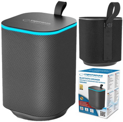 GŁOŚNIK BLUETOOTH FM LED RGB SAKARA