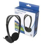 Słuchawki stereofoniczne nauszne z regulacją głośności
