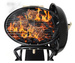 GRILL OGRODOWY ZAMYKANY Z POKRYWĄ