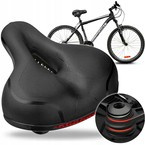 WYGODNE SIODEŁKO ROWEROWE SPORTOWE Z ODBLASKIEM