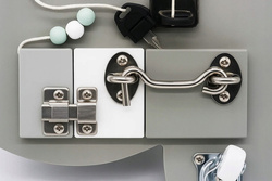 Sensoryczna Tablica Manipulacyjna MONTESSORI Słoń Edukacyjna Drewniana