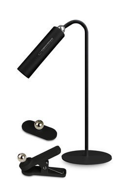 LAMPKA BIURKOWA LED 3W1 AGENA CZARNA