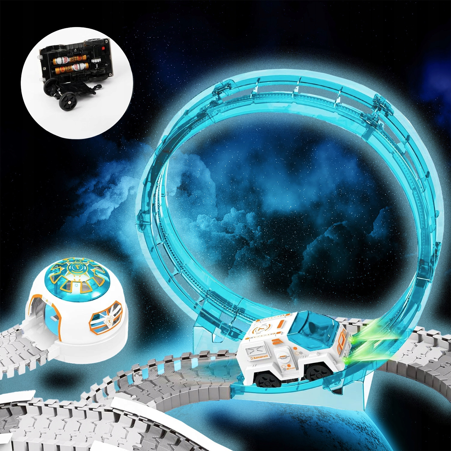 Tor Samochodowy Pętla Baza Kosmiczna 205 elementów Auto Figurki Mini Projektor pol_pl_Tor-Samochodowy-Petla-Baza-Kosmiczna-205-elementow-Auto-Figurki-Mini-Projektor-7734_3