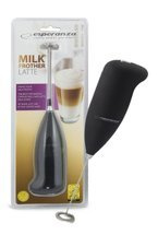 Spieniacz mini mikser trzepaczka do mleka LATTE czarny
