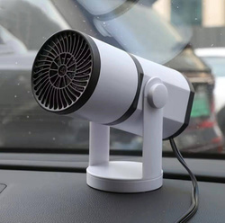TERMOWENTYLATOR NAGRZEWNICA SAMOCHODOWA GRZEJNIK DMUCHAWA DO AUTA 12V 150W 