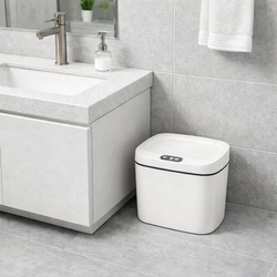 Kosz na śmieci z czujnikiem ruchu bezdotykowy 12L łazienkowy do kuchni