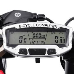 LICZNIK ROWEROWY WODOODPORNY LCD