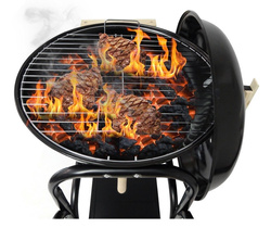 GRILL OGRODOWY ZAMYKANY Z POKRYWĄ