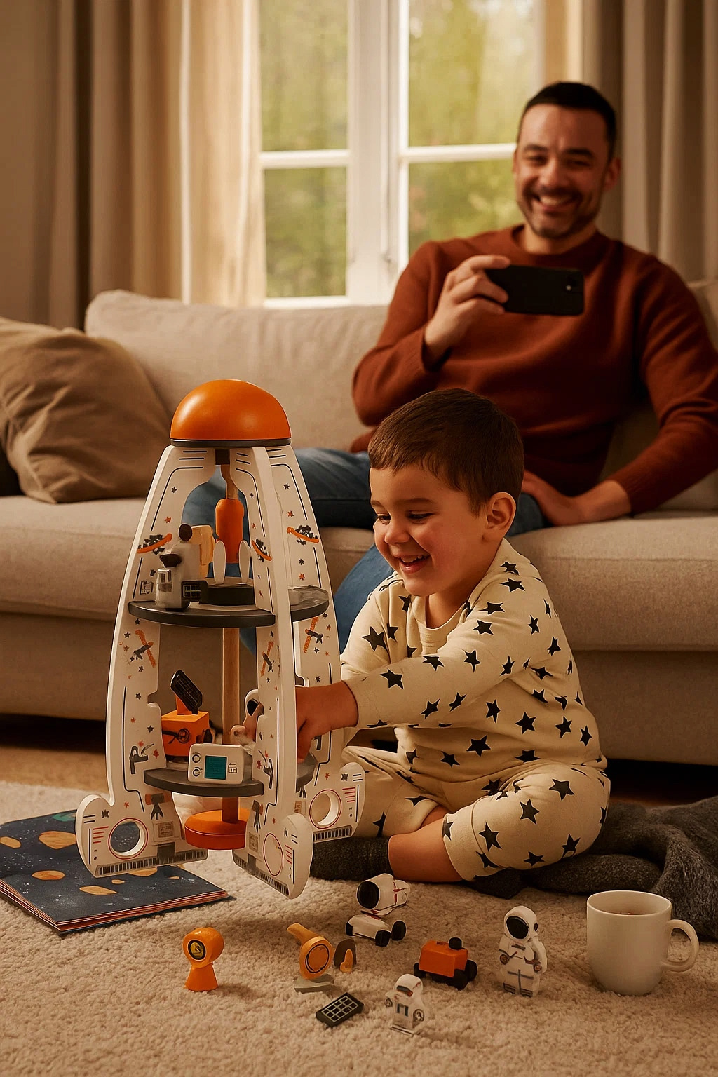 Drewniana Rakieta Kosmiczna Manipulacyjna Sensoryczna Liczydło Dla Dzieci pol_pl_Drewniana-Rakieta-Kosmiczna-Manipulacyjna-Sensoryczna-Liczydlo-Dla-Dzieci-7724_3