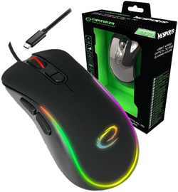 MYSZ PRZEWODOWA GAMINGOWA LED RGB 7D OPTYCZNA USB-C HESPERIS