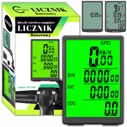 LICZNIK ROWERWY BEZPRZEWODOWY LCD