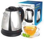 CZAJNIK ELEKTRYCZNY SPRING 1L ESPERANZA SREBRNY