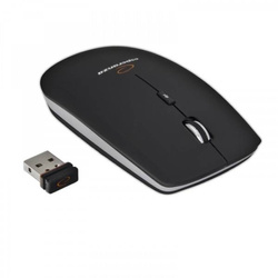 MYSZ BEZPRZEWODOWA 2.4GHZ 4D OPT. USB SATURN CZARNA
