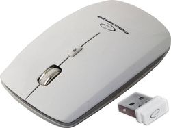 MYSZ BEZPRZEWODOWA 2.4GHZ 4D OPT. USB SATURN BIAŁA
