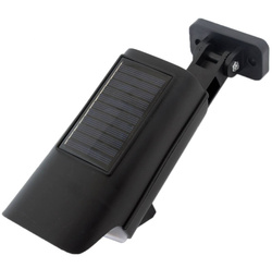 LAMPA SOLARNA  LATARNIA LED ATRAPA KAMERY MONITORINGU Z CZUJNIK RUCHU 