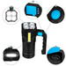 Latarka szperacz 250lm 4xLED + COB VA0113 Vayox