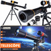 TELESKOP ASTRONOMICZNY EDUKACYJNY NAUKOWY LUNETA STATYW DLA DZIECI