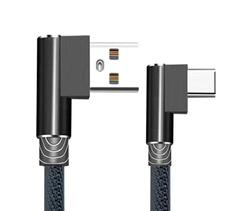 KABEL USB-USB C TYP C USB-C KĄTOWY