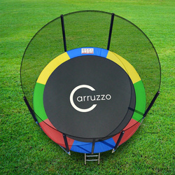Kolorowy pokrowiec osłona na sprężyny trampolina 244-252cm 8FT