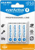 Akumulatorki everActive R03/AAA Ni-MH 1050 mAh ready to use - 4 sztuki