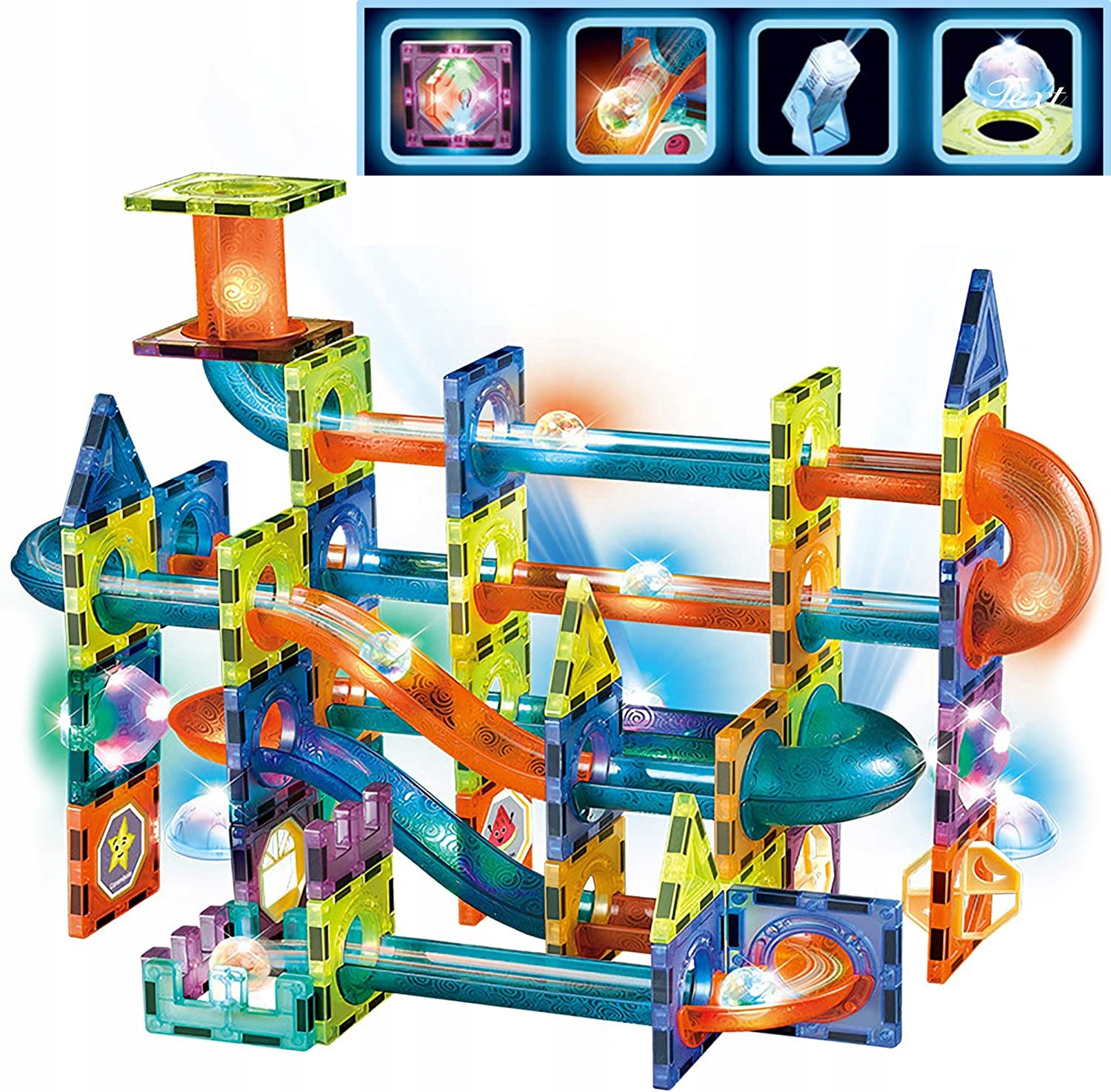 Świecące Klocki Magnetyczne Kulodrom Tor Kulkowy Dla Kulek 110 Elementów pol_pl_Swiecace-Klocki-Magnetyczne-Kulodrom-Tor-Kulkowy-Dla-Kulek-110-Elementow-7737_8