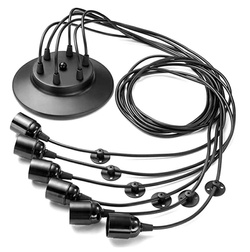 LAMPA SUFITOWA 6 RAMION ŻYRANDOL