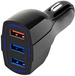 ŁADOWARKA SAMOCHODOWA 3xUSB QC 3.0