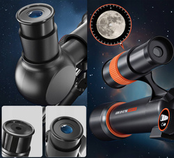 TELESKOP ASTRONOMICZNY EDUKACYJNY NAUKOWY LUNETA STATYW DLA DZIECI