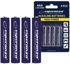 BATERIE ALKALICZNE AAA 4SZT