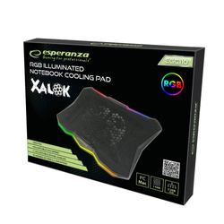 PODSTAWKA CHŁODZĄCA GAMING POD NOTEBOOK LED RGB XALOK