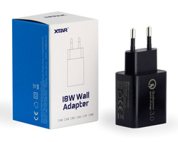 Ładowarka sieciowa XTAR QC3.0 DBS15Q z gniazdem USB