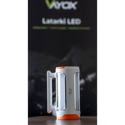 Latarka akumulatorowa 2w1 ze światłem bocznym + powerbank VA0085 VAYOX