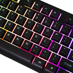 KLAWIATURA LED+ MYSZ GAMINGOWA
