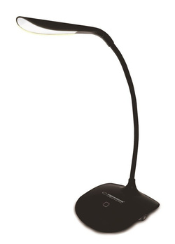 LAMPKA LED BIURKOWA LAMPA ACRUX CZARNA