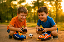 Auta Zdalnie Sterowane Samochody do gry w piłkę Autodrom Bramki Zestaw 2szt