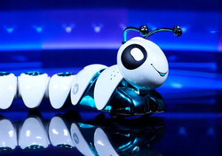 Robot Zdalnie Sterowany Gąsienica Wymienne Elementy Zabawka Światło Dźwięk