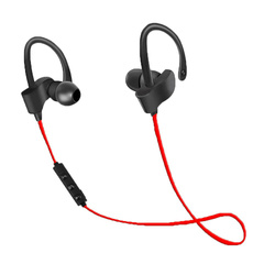 SŁUCHAWKI SPORTOWE DOUSZNE BLUETOOTH CZERWONE